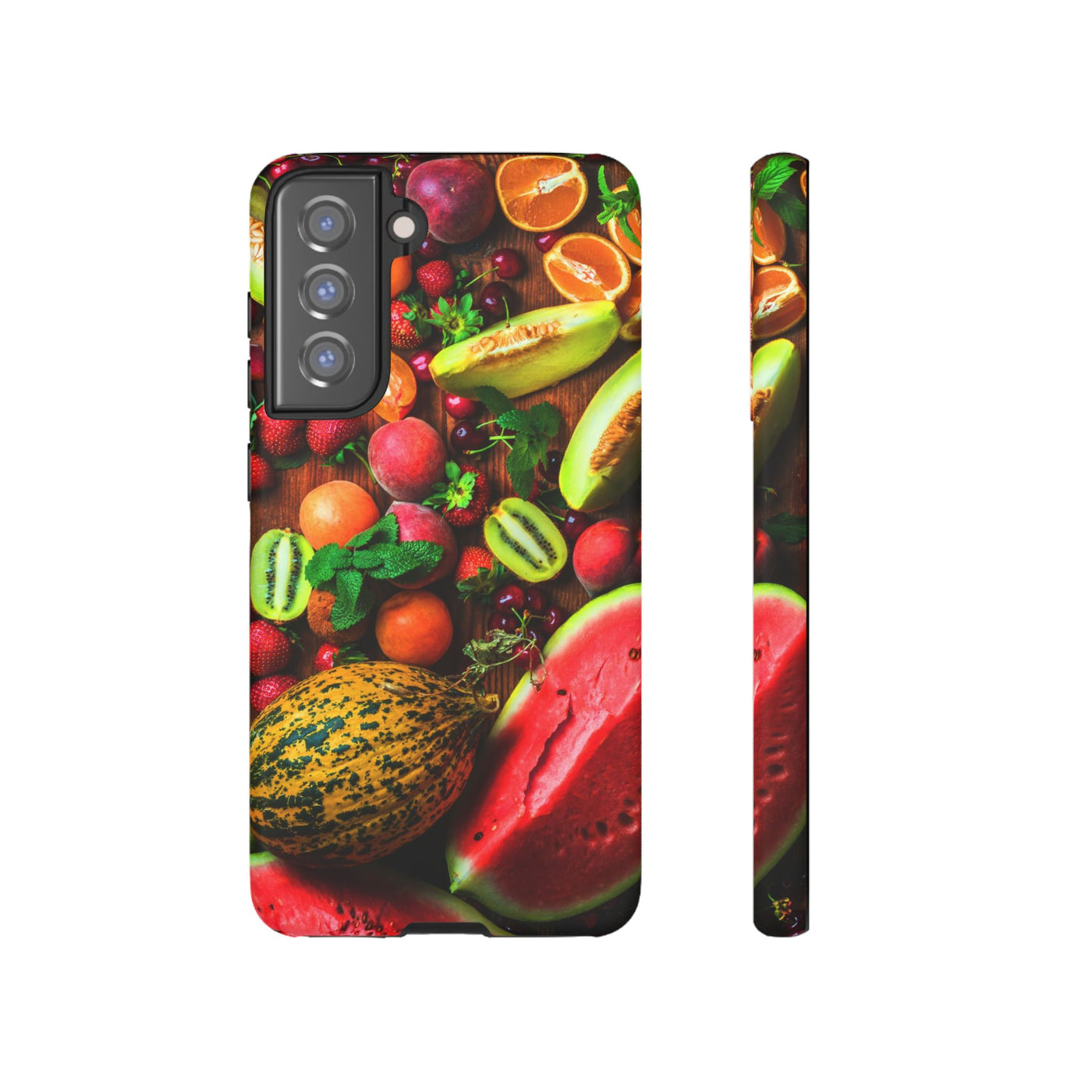 Fall Fruit Collage Cute Phone Case for, Samsung Galaxy S24, S23, S22, S21, IPhone 16 Case | Iphone 15, Iphone 14, IPhone 13 Case Mom Dad Gift