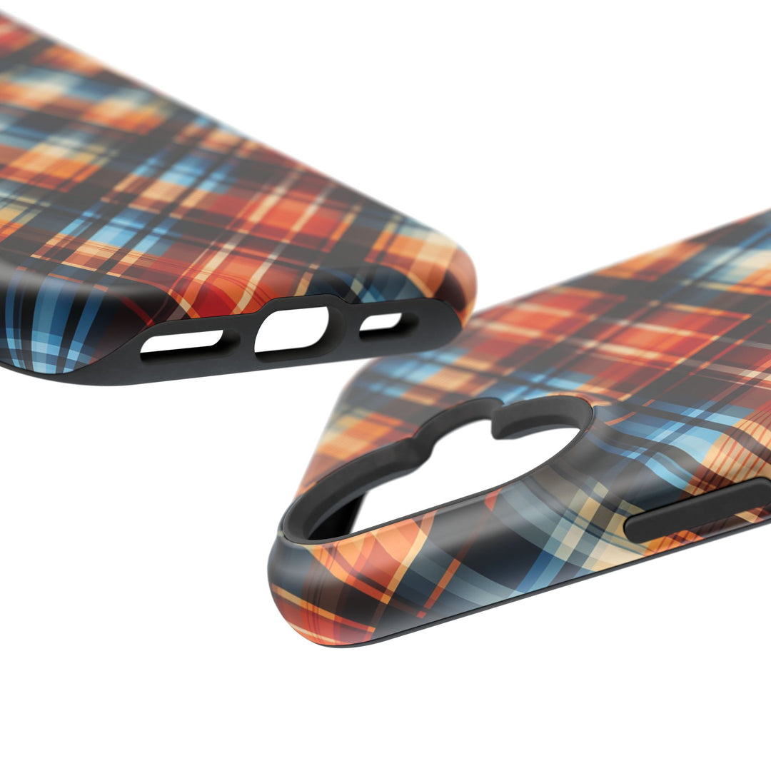 Checkered Plaid Magsafe Gift for Her Cute Phone Case for Iphone, | iPhone 16 | iPhone 15 Pro Max, Iphone 14 Pro Max, 13 12 11 10 9 8 7 - Studio40ParkLane