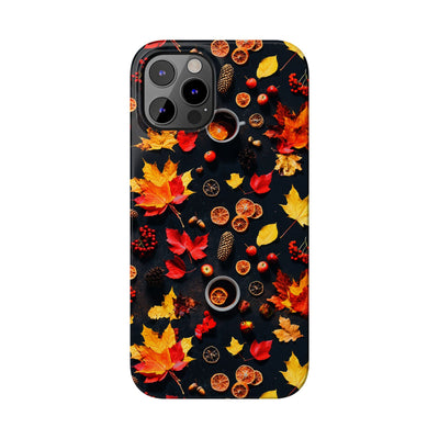 Cute Fall Leaves Collage Phone Cases for Iphone | iPhone 15 Case | iPhone 15 Pro Max Case, Iphone 14, Iphone 14 Pro Max, Iphone 13, Iphone 16