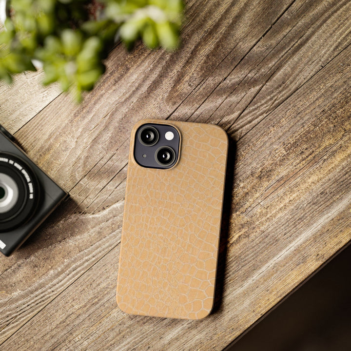 Slim Non Leather Beige Color Pattern Gift for Her Cute Phone Cases for Iphone 16 Pro Max | iPhone 15 Case | iPhone 15 Pro Max Case, Iphone 14, 13, 12, 11, 10, 8, 7 - Studio40ParkLane