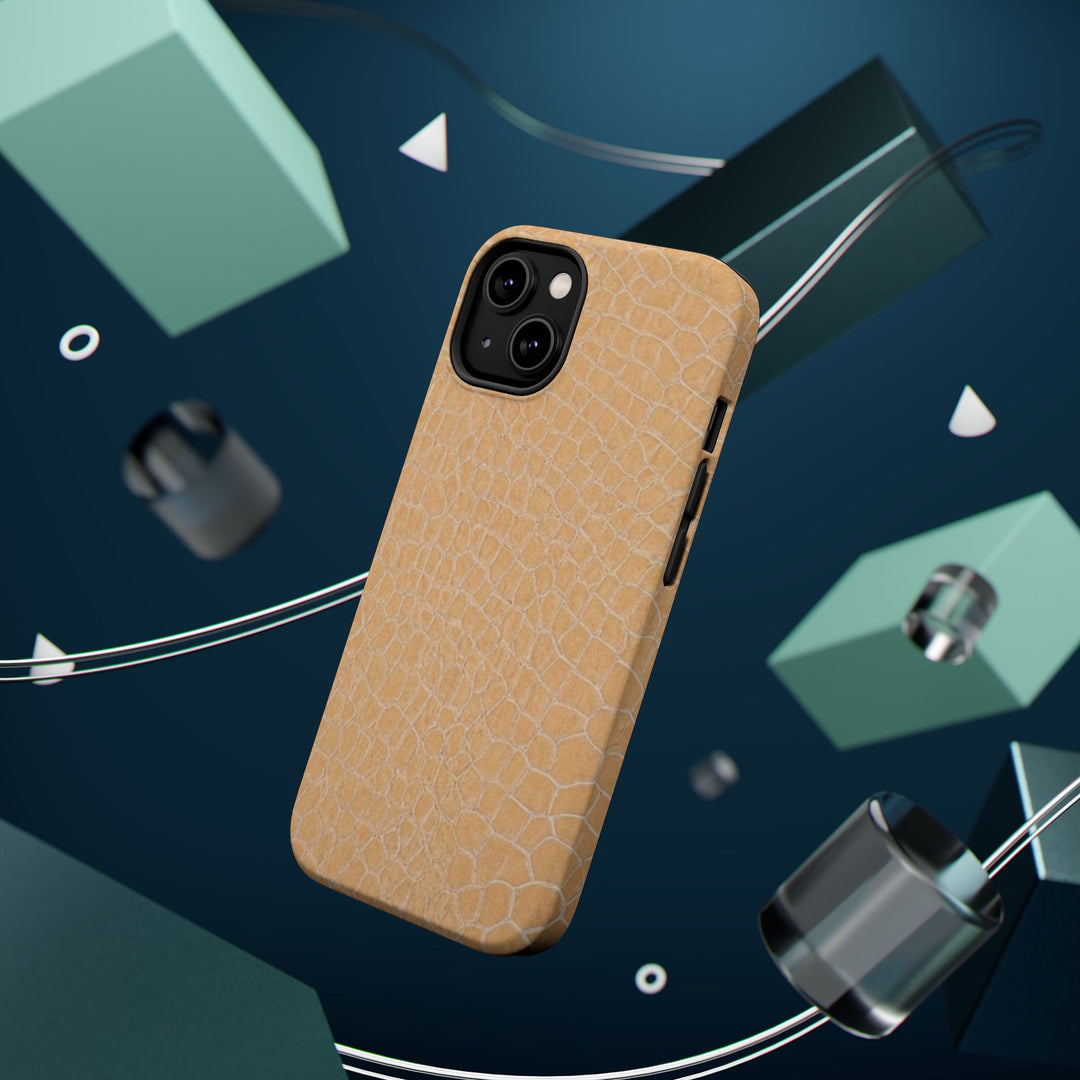 Non Leather Beige Color Pattern Magsafe Cute Phone Case for Iphone Gift for Her, | iPhone 15 Case | iPhone 15 Pro Max Case, Iphone 14, Iphone 14 Pro Max, Iphone 13, Iphone 16 - Studio40ParkLane