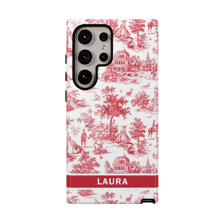 Premium Tough Personalized Initial Custom Gift Cute Phone Cases for Samsung Galaxy S24, S23, S22, S21 Plus, Ultra, Iphone 16, 15, 14 Pro Max - Studio40ParkLane