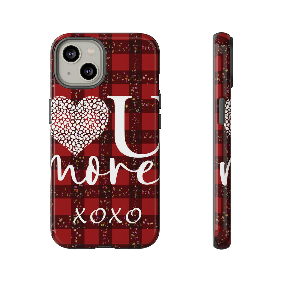 Cute IPhone Case | iPhone 15 Case | iPhone 15 Pro Max Case, Iphone 14 Case, Iphone 14 Pro Max Case IPhone Case for Art Lovers, Love You Red - Studio40ParkLane