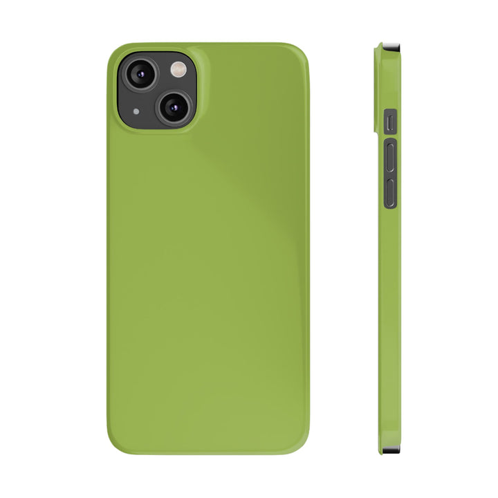 Slim Chartreuse Green Gift for Her Aesthetic Cute Phone Case for Iphone 16 - | iPhone 15 Pro Max Case | iPhone 14 Case 13 12 11 10 9 8 7 - Studio40ParkLane