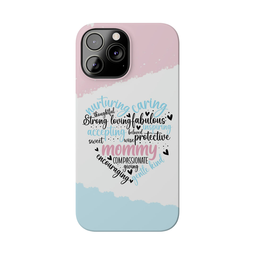 Slim Cute Phone Cases for Iphone - | iPhone 15 Case | iPhone 15 Pro Max Case, Iphone 14 Case, Iphone 14 Pro Max, Iphone 13, Mother&
