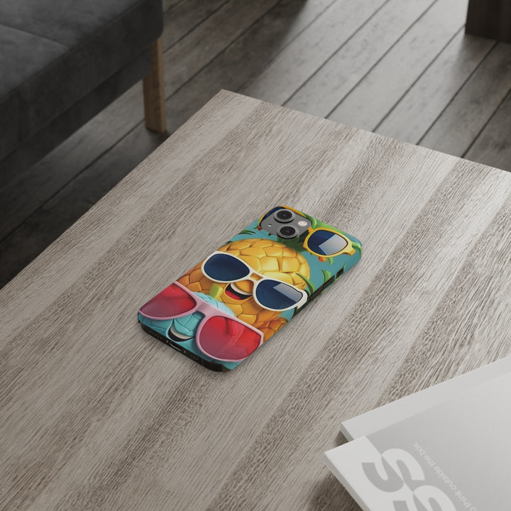 Slim Cute Phone Cases for Iphone - | iPhone 15 Case | iPhone 15 Pro Max Case, Iphone 14 Case, Iphone 14 Pro Max, Iphone 13, Summer Pineapple Fruit - Studio40ParkLane