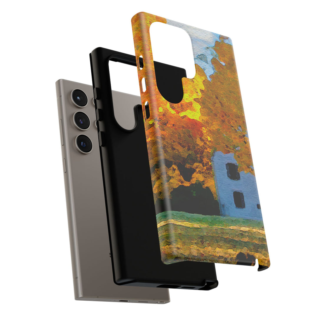 Impact Resistant, Fall Leaves Watercolor, Cute Phone Cases for Samsung S24, S23, S22, S21, IPhone 15 pro Iphone 14 pro Iphone 13 IPhone 12 Iphone 11 - Studio40ParkLane