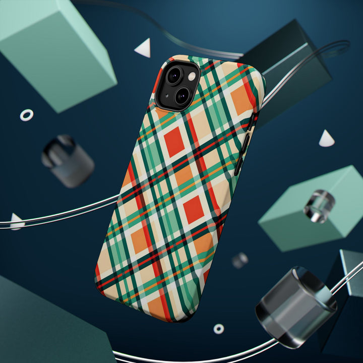 Checkered Plaid Magsafe Gift for Her Cute Phone Case for Iphone, | iPhone 16 | iPhone 15 Pro Max, Iphone 14 Pro Max, 13 12 11 10 9 8 7 - Studio40ParkLane