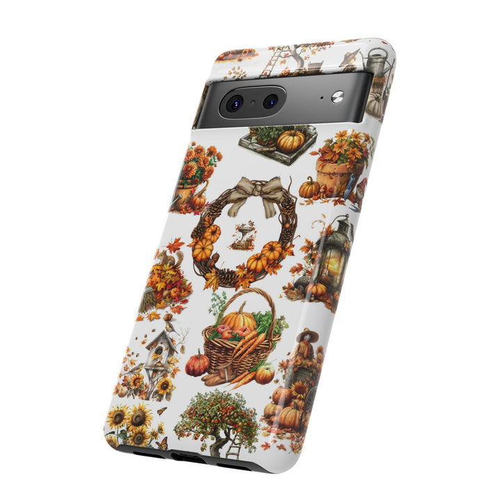 Impact Resistant, Fall Leaves Collage, Cute Phone Cases for Samsung S24, S23, S22, S21, IPhone 15 pro Iphone 14 pro Iphone 13 IPhone 12 Iphone 11 - Studio40ParkLane