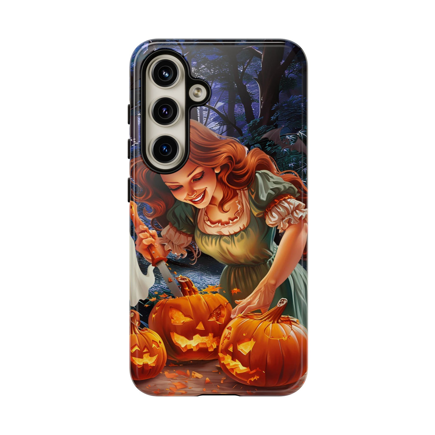 Autumn Fall Pumpkin Fairy Gift for Her Cute Phone Case for, Samsung Galaxy S24, S23, S22, S21, IPhone 16 Case | Iphone 15, Iphone 14, IPhone 13 Case