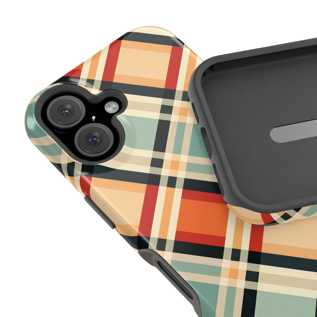 Checkered Plaid Magsafe Gift for Her Cute Phone Case for Iphone, | iPhone 16 | iPhone 15 Pro Max, Iphone 14 Pro Max, 13 12 11 10 9 8 7 - Studio40ParkLane