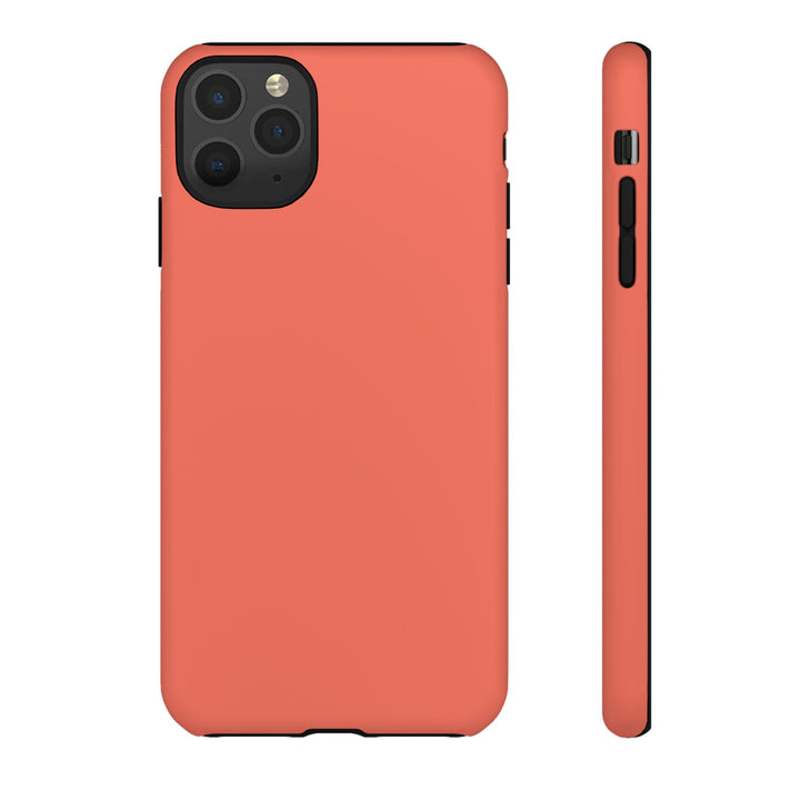 Premium Tough Coral Pink Orange Gift for Her Cute Phone Cases for Samsung S25 S24, S23, S22, S21, Iphone, 16, 15, 14, 13 Pro Max Ultra - Studio40ParkLane