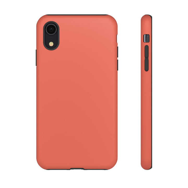 Premium Tough Coral Pink Orange Gift for Her Cute Phone Cases for Samsung S25 S24, S23, S22, S21, Iphone, 16, 15, 14, 13 Pro Max Ultra - Studio40ParkLane