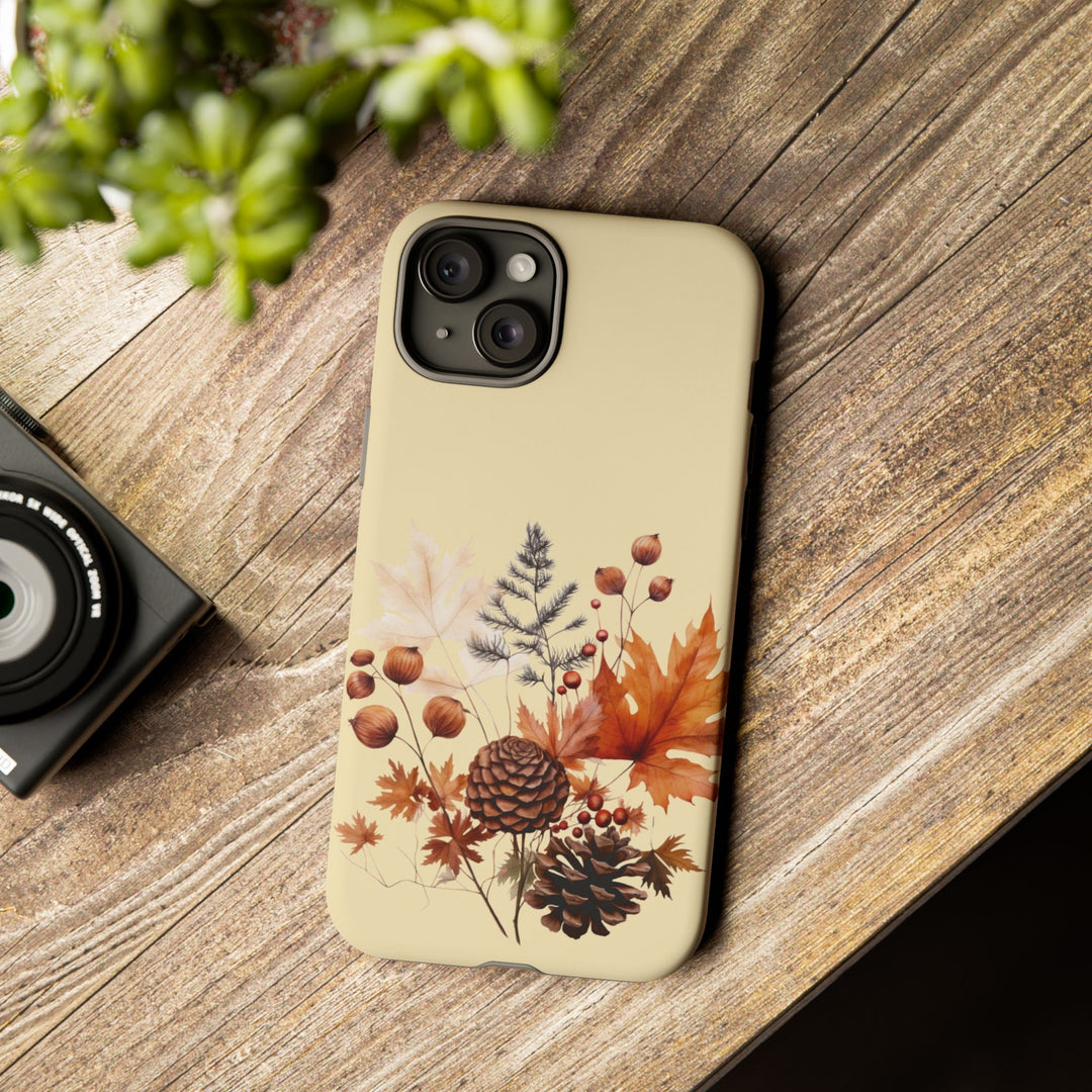 Fall Leaves Foliage Cute Phone Case for, Samsung Galaxy S24, S23, S22, S21, IPhone 16 Case | Iphone 15, Iphone 14, IPhone 13 Case Mom Dad Gift - Studio40ParkLane