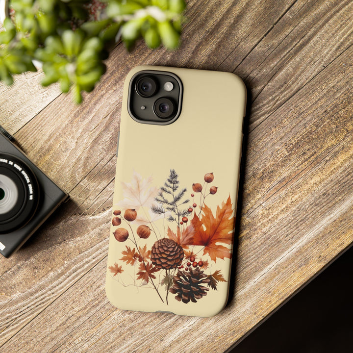 Fall Leaves Foliage Cute Phone Case for, Samsung Galaxy S24, S23, S22, S21, IPhone 16 Case | Iphone 15, Iphone 14, IPhone 13 Case Mom Dad Gift - Studio40ParkLane