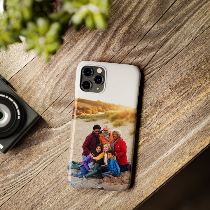 Slim Custom Personalized Family Photo Phone Cases for Iphone 16 | iPhone 15 Case | iPhone 15 Pro Max Case, Iphone 14, Iphone 14 Pro Max, Iphone 13, Slim - Studio40ParkLane