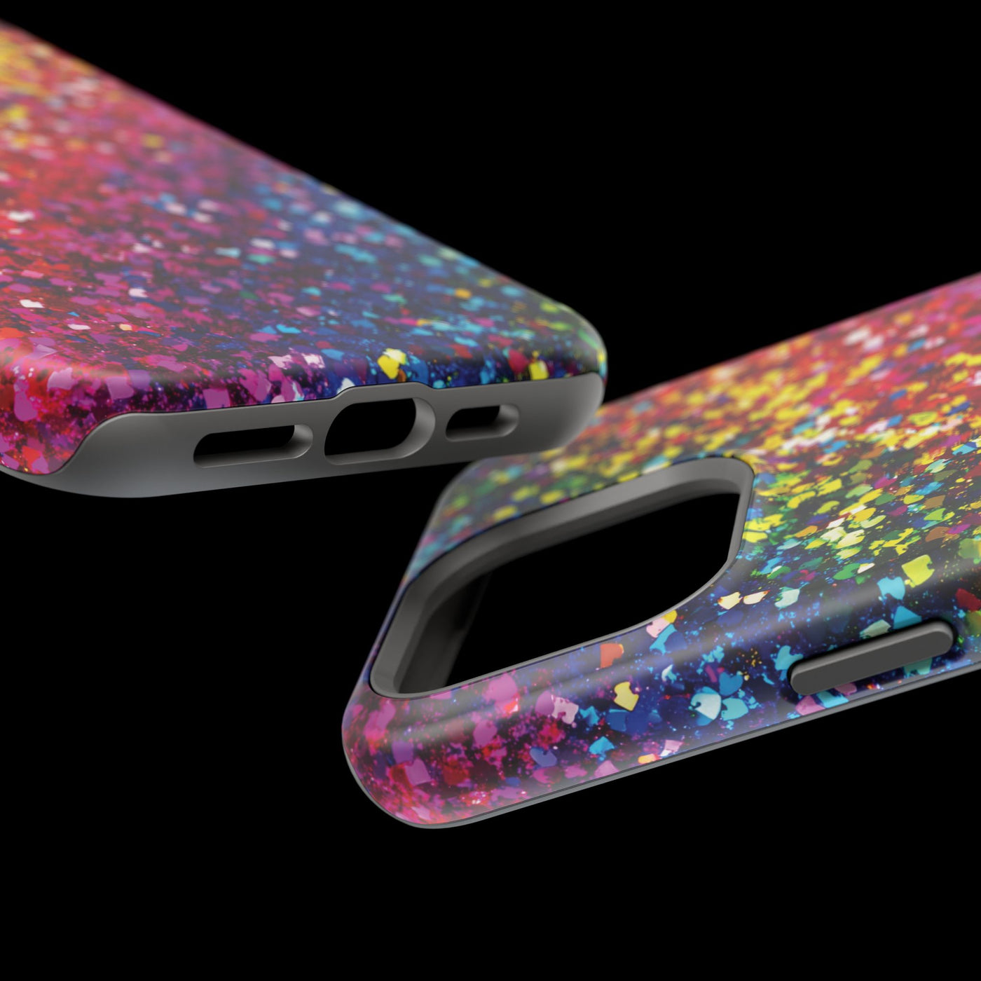 Non Glitter Color Composition Magsafe Cute Phone Case for Iphone Gift for Her,  | iPhone 15 Case | iPhone 15 Pro Max Case, Iphone 14, Iphone 14 Pro Max, Iphone 13, Iphone 16