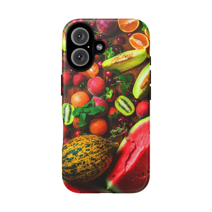 Fall Fruit Collage Cute Phone Case for, Samsung Galaxy S24, S23, S22, S21, IPhone 16 Case | Iphone 15, Iphone 14, IPhone 13 Case Mom Dad Gift - Studio40ParkLane
