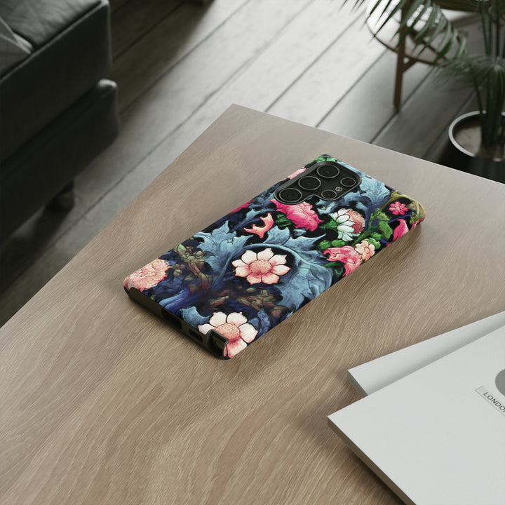 Cute Samsung Phone Case | Aesthetic Samsung Phone Case | Galaxy S23, S22, S21, S20 | Luxury Double Layer | Cool Flowers Design Floral - Studio40ParkLane