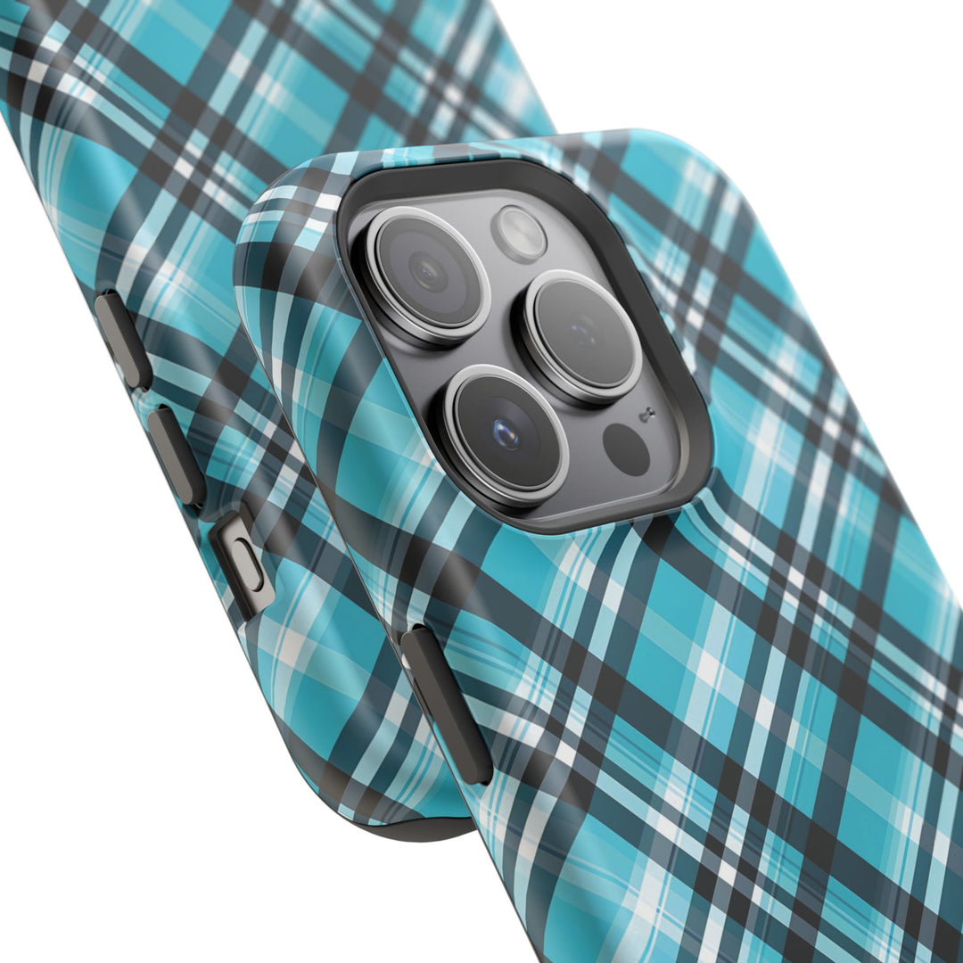 Checkered Plaid Magsafe Gift for Her Cute Phone Case for Iphone, | iPhone 16 | iPhone 15 Pro Max, Iphone 14 Pro Max, 13 12 11 10 9 8 7 - Studio40ParkLane
