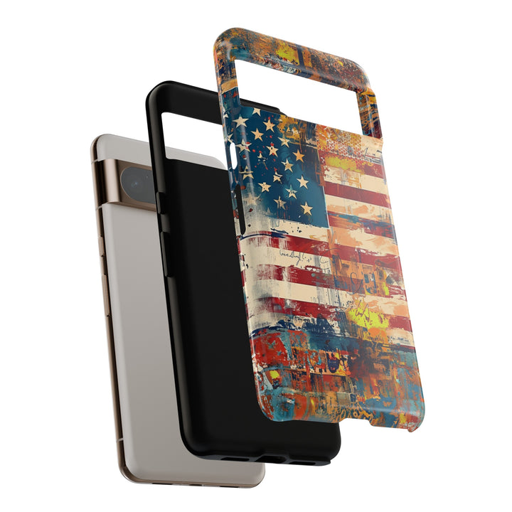 Impact Resistant, American Flag, Cute Phone Cases for Samsung S24, S23, S22, S21, IPhone 15 pro Iphone 14 pro Iphone 13 IPhone 12 Iphone 11 - Studio40ParkLane