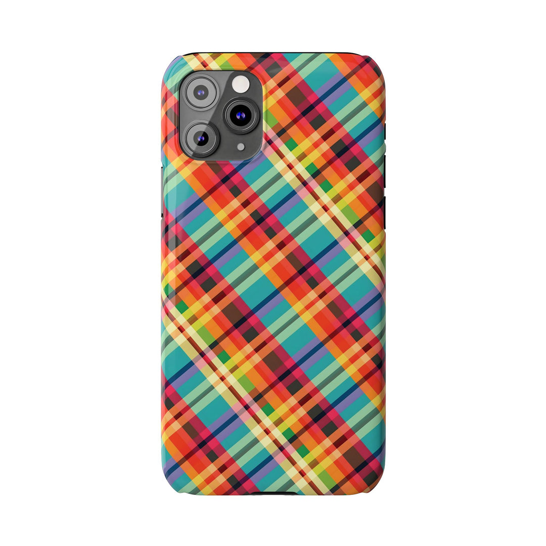 Slim Checkered Plaid Gift for Her Cute Phone Cases for Iphone 16 Pro Max | iPhone 15 Case | iPhone 15 Pro Max Case, Iphone 14, 13, 12, 11, 10, 8, 7 - Studio40ParkLane