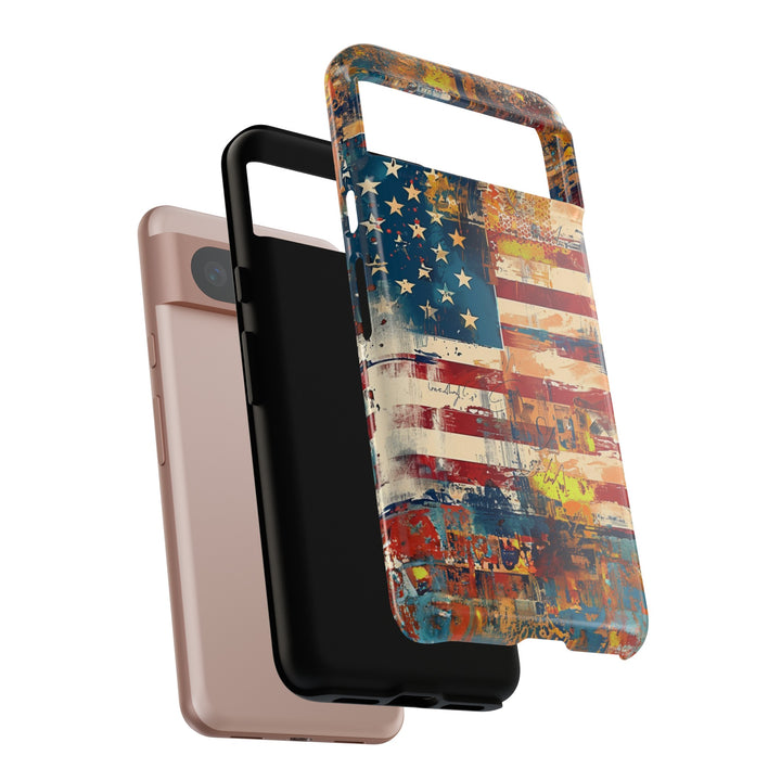 Impact Resistant, American Flag, Cute Phone Cases for Samsung S24, S23, S22, S21, IPhone 15 pro Iphone 14 pro Iphone 13 IPhone 12 Iphone 11 - Studio40ParkLane