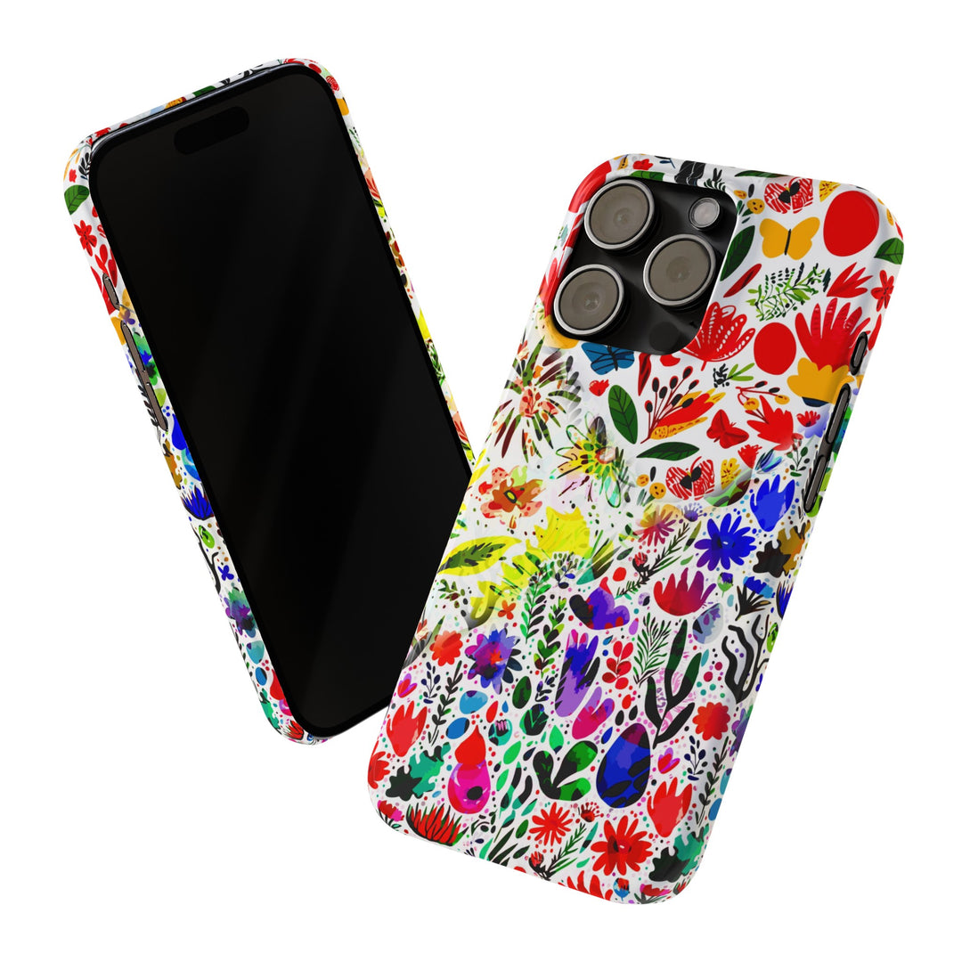 Slim Cute Phone Cases for Iphone | iPhone 15 Case | iPhone 15 Pro Max Case, Iphone 14, Iphone 14 Pro Max, Iphone 13, Flowers 4 Seasons - Studio40ParkLane