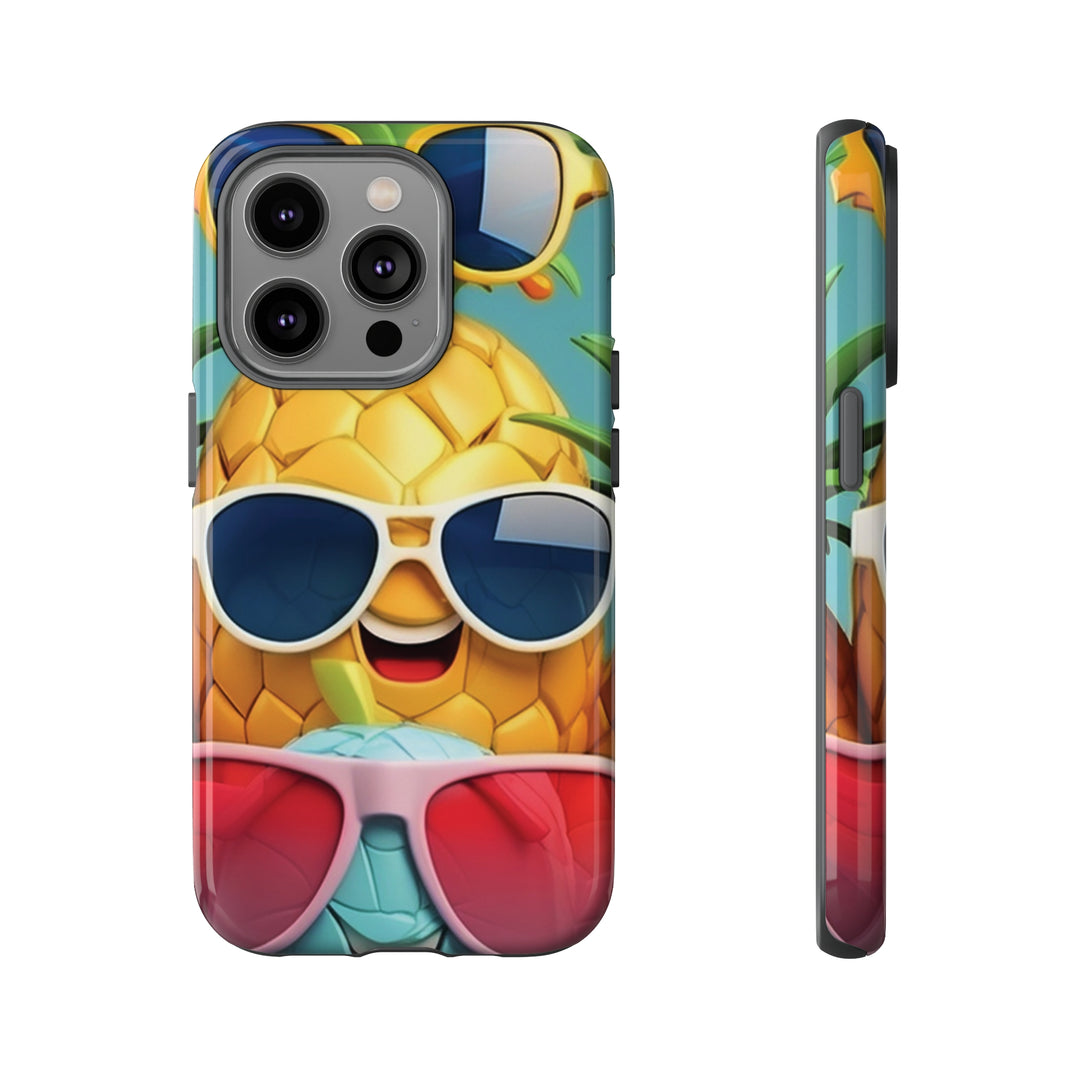 Cute IPhone Case | Summer Pineapple Fruit, iPhone 15 Case | iPhone 15 Pro Case, Iphone 14 Case, Iphone 14 Pro Max Case, Protective Iphone Case - Studio40ParkLane