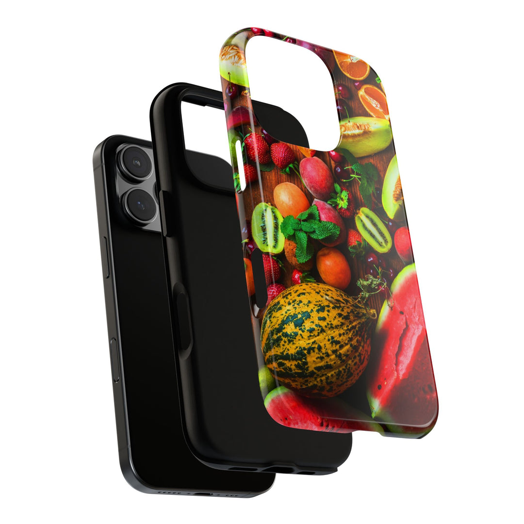 Fall Fruit Collage Cute Phone Case for, Samsung Galaxy S24, S23, S22, S21, IPhone 16 Case | Iphone 15, Iphone 14, IPhone 13 Case Mom Dad Gift - Studio40ParkLane