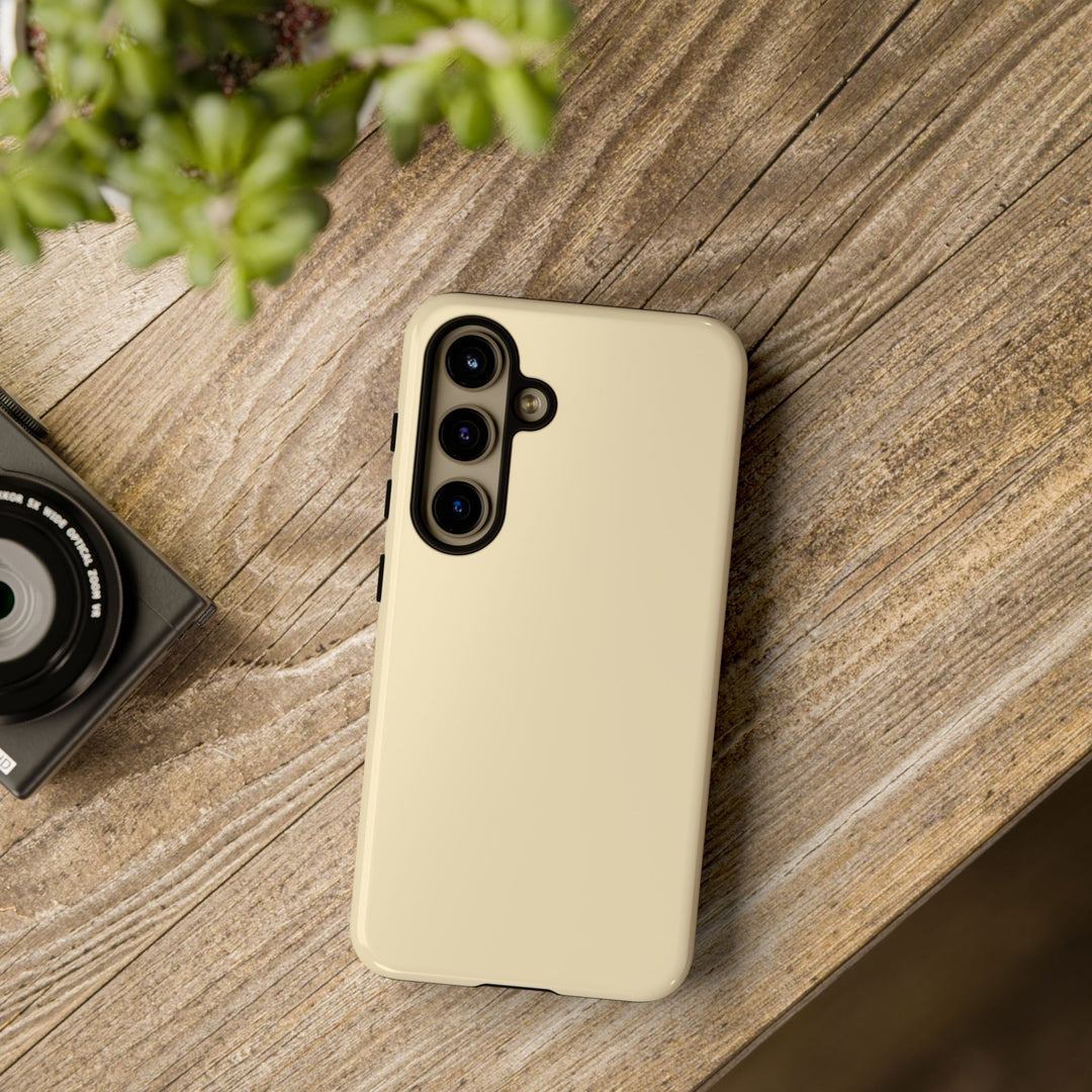 Premium Tough Pale Yellow Gift for Her Cute Phone Cases for Samsung S25 S24, S23, S22, S21, Iphone, 16, 15, 14, 13 Pro Max Ultra - Studio40ParkLane