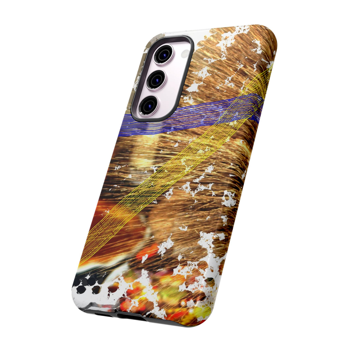 Impact Resistant, Pecan Pie Abstract, Cute Phone Cases for Samsung S24, S23, S22, S21, IPhone 15 pro Iphone 14 pro Iphone 13 IPhone 12 Iphone 11