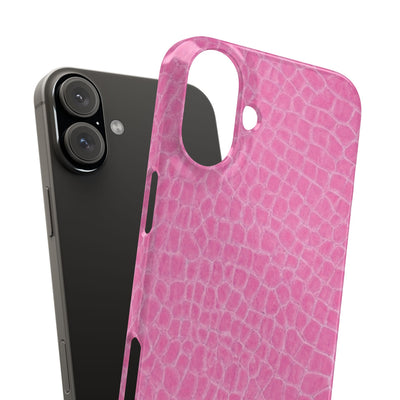 Snap Non Leather Pink Color Pattern Gift for Her Cute Phone Cases for Samsung Galaxy S24, S23, S22, S21, S20, Plus, Ultra, Iphone 16, 15, 14, Pro and Max - Studio40ParkLane