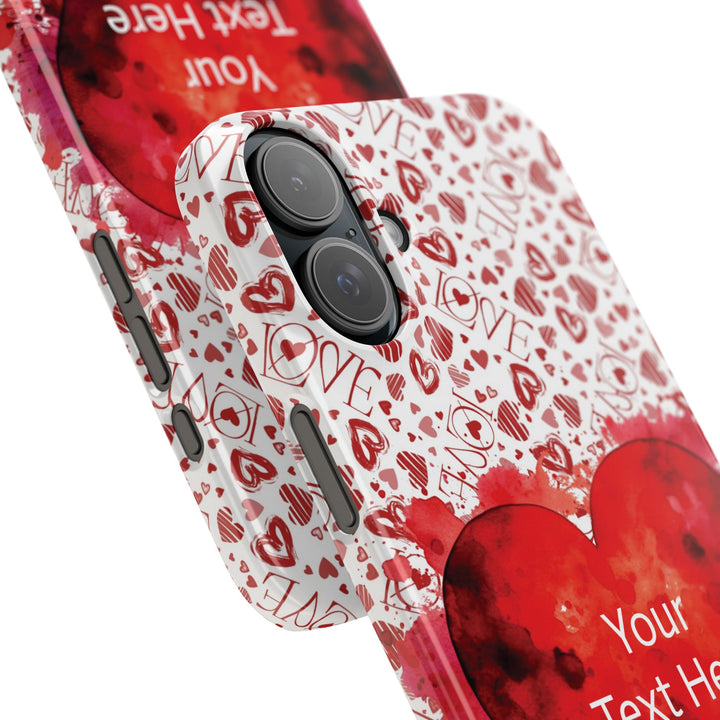 Slim Cute Phone Cases for Iphone - | iPhone 15 Case | iPhone 15 Pro Max Case, Iphone 14 Case, Iphone 14 Pro Max, Iphone 13, Valentine Hearts Love - Studio40ParkLane