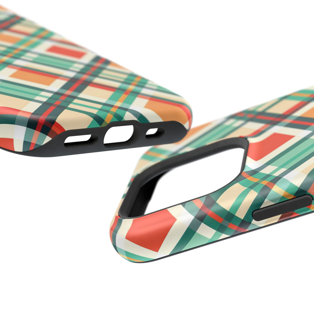 Checkered Plaid Magsafe Gift for Her Cute Phone Case for Iphone, | iPhone 16 | iPhone 15 Pro Max, Iphone 14 Pro Max, 13 12 11 10 9 8 7 - Studio40ParkLane