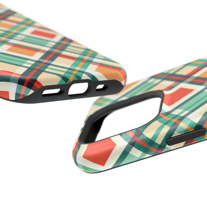 Checkered Plaid Magsafe Gift for Her Cute Phone Case for Iphone, | iPhone 16 | iPhone 15 Pro Max, Iphone 14 Pro Max, 13 12 11 10 9 8 7 - Studio40ParkLane