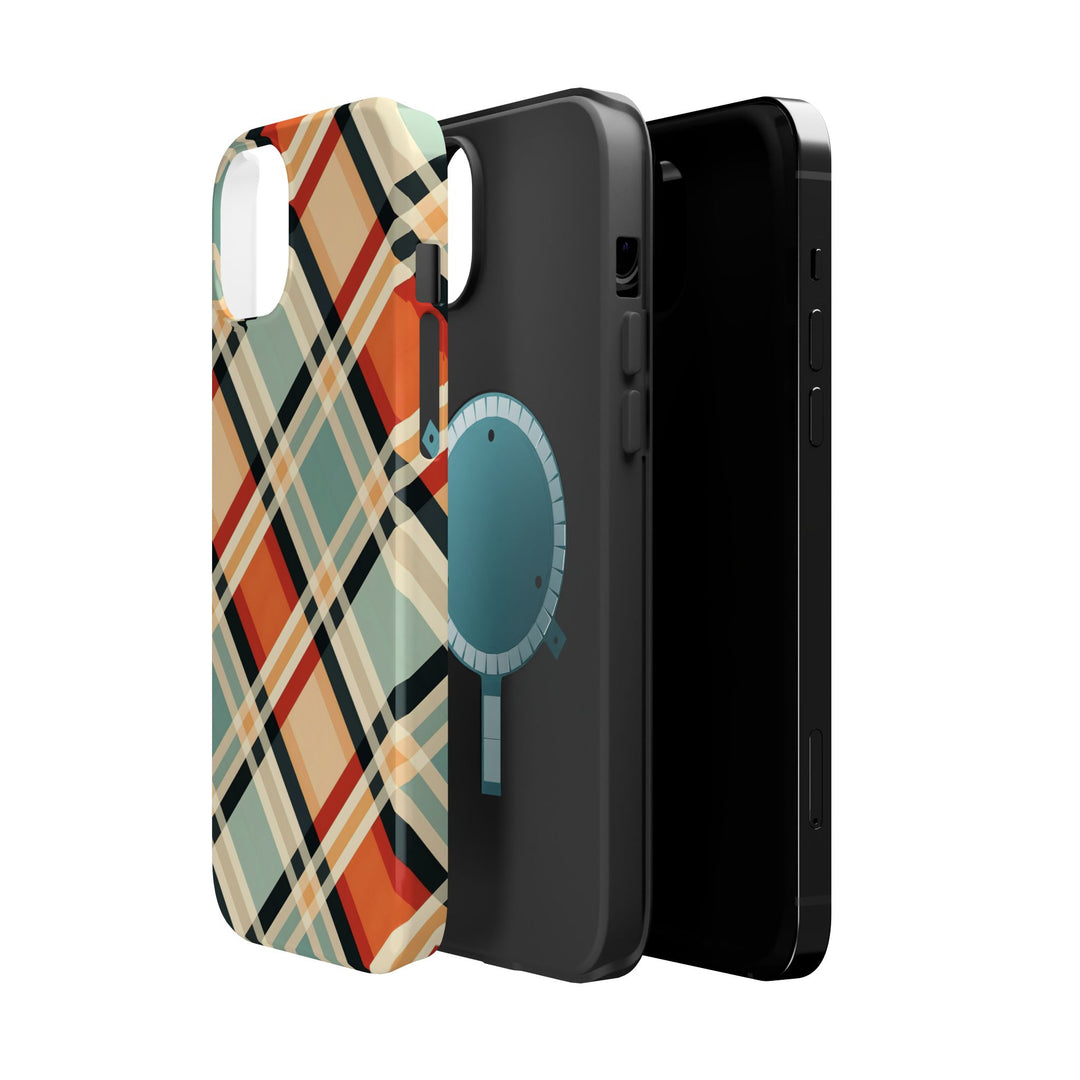 Checkered Plaid Magsafe Gift for Her Cute Phone Case for Iphone, | iPhone 16 | iPhone 15 Pro Max, Iphone 14 Pro Max, 13 12 11 10 9 8 7 - Studio40ParkLane