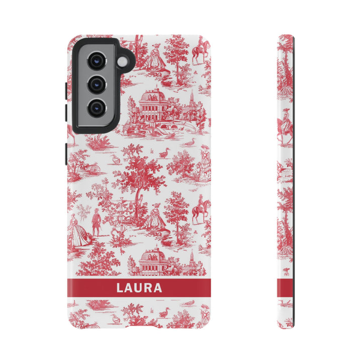 Premium Tough Personalized Initial Custom Gift Cute Phone Cases for Samsung Galaxy S24, S23, S22, S21 Plus, Ultra, Iphone 16, 15, 14 Pro Max - Studio40ParkLane