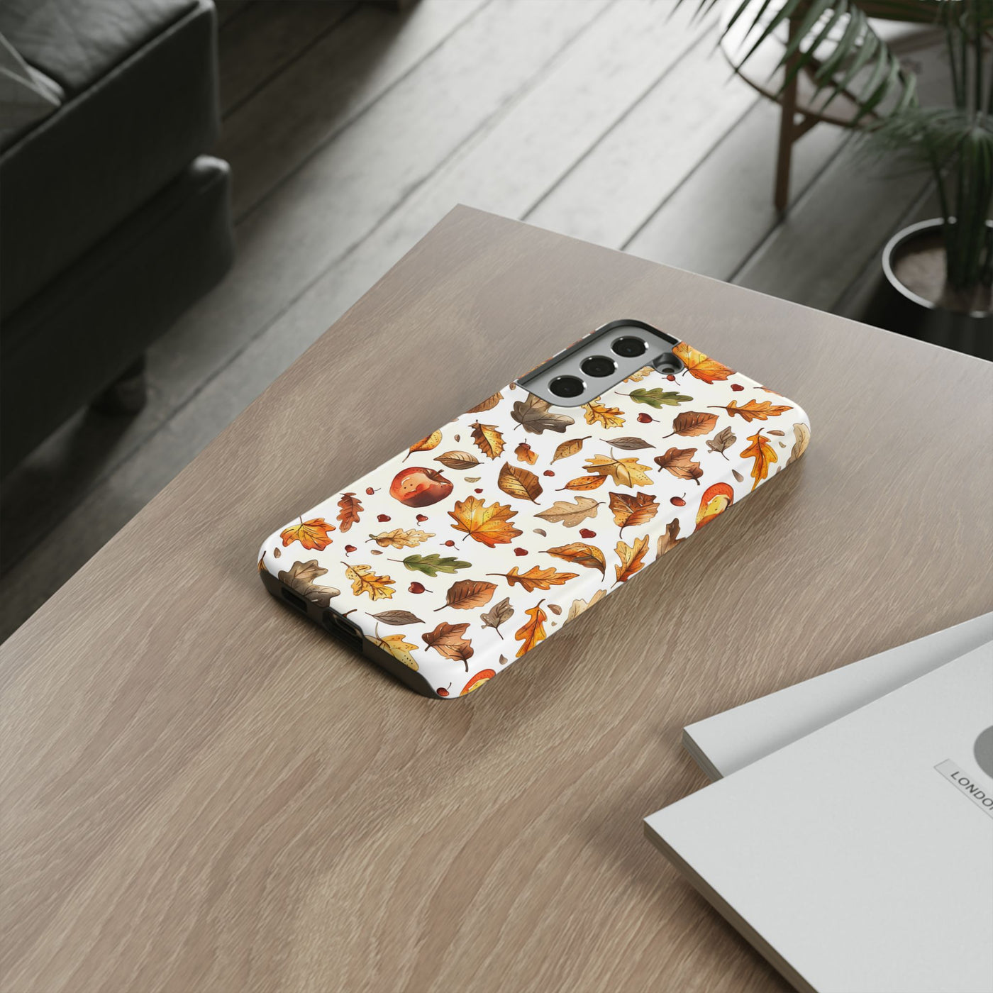 Autumn Fall Leaves Gift for Her Cute Phone Case for, Samsung Galaxy S24, S23, S22, S21, IPhone 16 Case | Iphone 15, Iphone 14, IPhone 13 Case