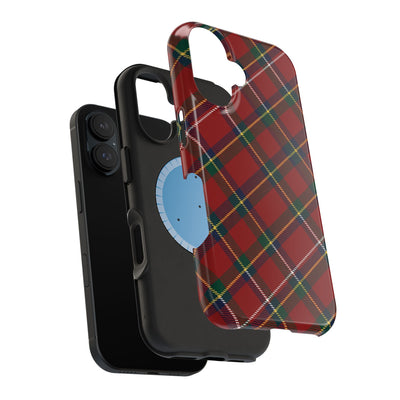 Scottish Tartan MagSafe Phone Case — Impact‑Resistant Cover for iPhone (Fits iPhone 11–17 Pro Max) - Gift for Her - Clan MacDonald - Studio40ParkLane
