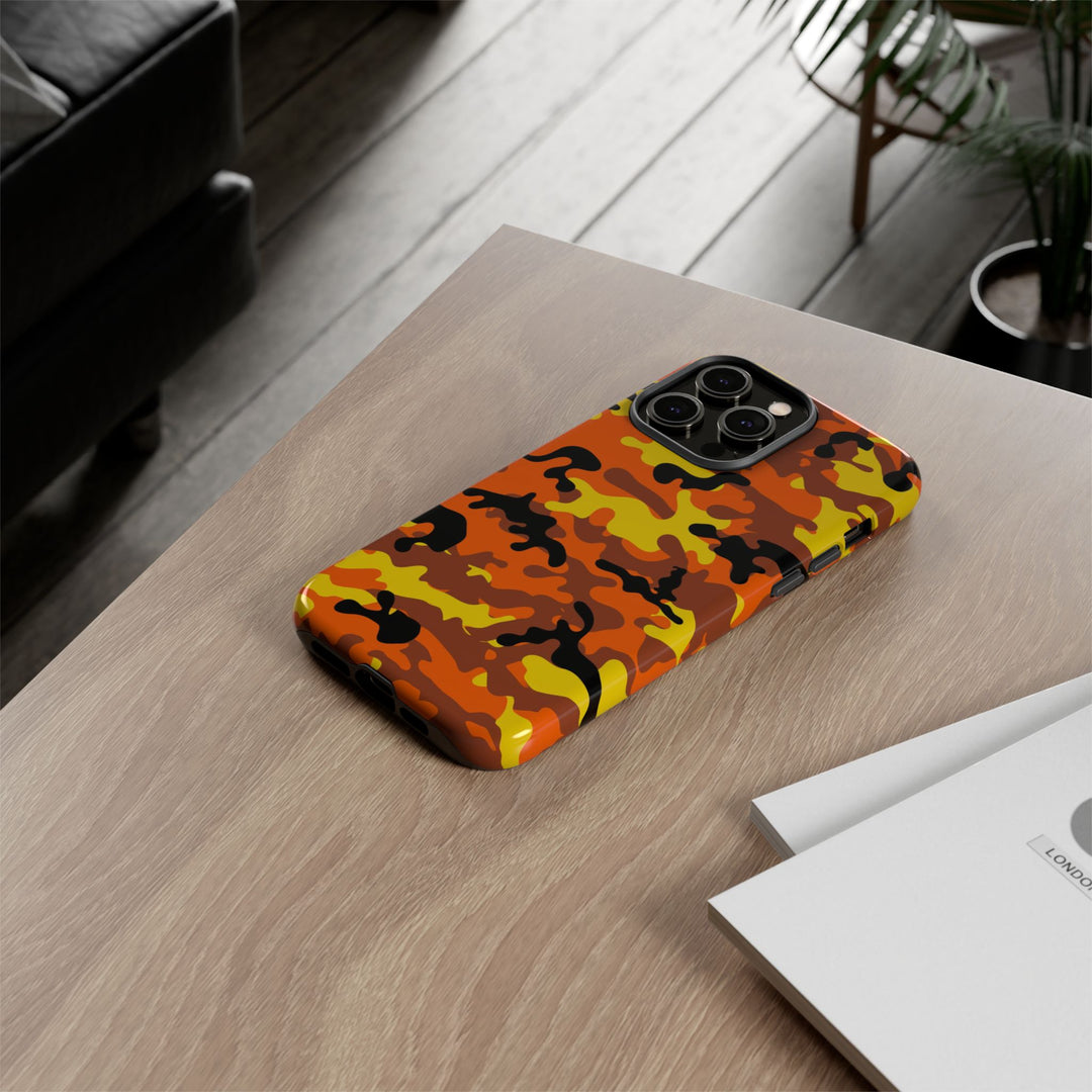 Cute IPhone Case | iPhone 15 Case | iPhone 15 Pro Max Case, Iphone 14 Case, Iphone 14 Pro Max Case IPhone Case for Art Lovers, Fall Camo - Studio40ParkLane
