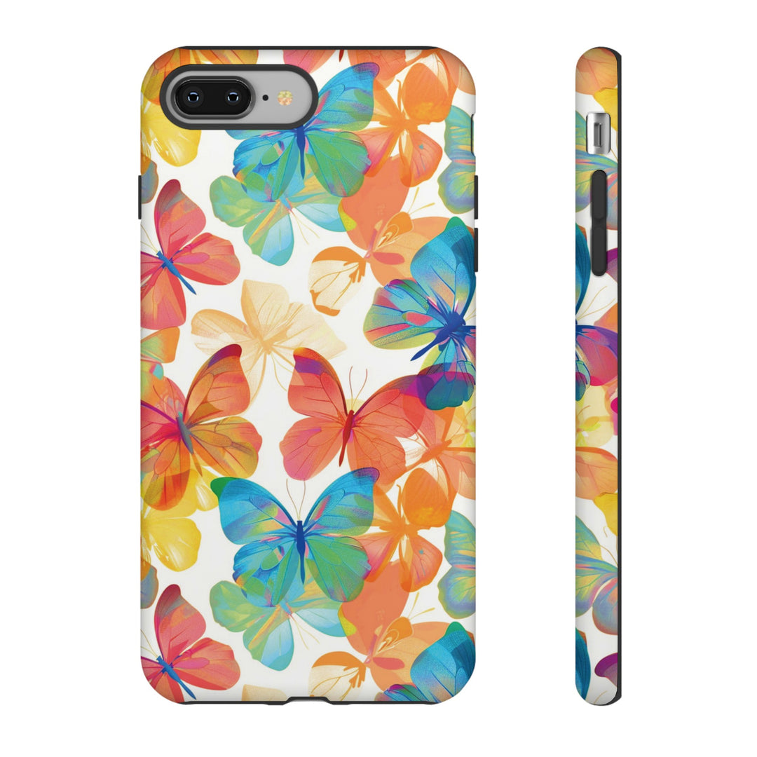 Cute Samsung Case | Cool Iphone Case | Summer Bright Butterflies, Samsung S24, S23, S22, S21, IPhone 15 Case | Iphone 14 Case, Iphone 13 Case - Studio40ParkLane