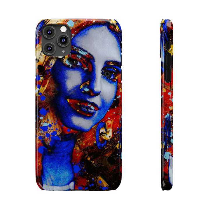 Slim Cute Phone Cases for Iphone - | iPhone 15 Case | iPhone 15 Pro Max Case, Iphone 14 Case, Iphone 14 Pro Max, Iphone 13, Marble Splash Face - Studio40ParkLane