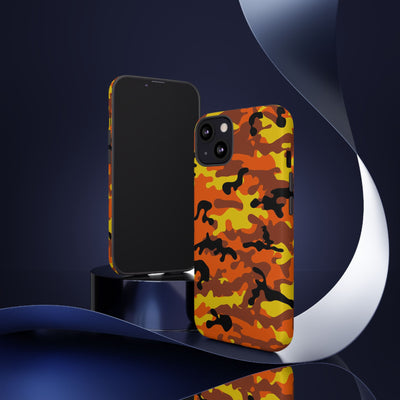 Impact Resistant, Fall camo Camouflage, Cute Phone Cases for Samsung S24, S23, S22, S21, IPhone 15 pro Iphone 14 pro Iphone 13 IPhone 12 Iphone 11