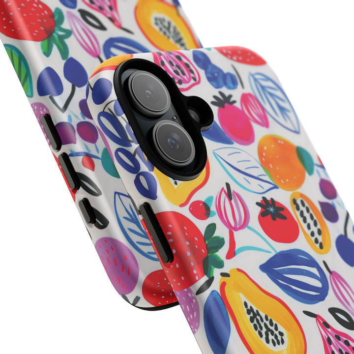 Summer Fruit Cute Tough Phone Case - For Apple iPhone Case 17, 16, 15 Pro Max, 14 Plus, 13 Pro, 12, Samsung Galaxy S26, S25, S24 Plus Ultra - Studio40ParkLane