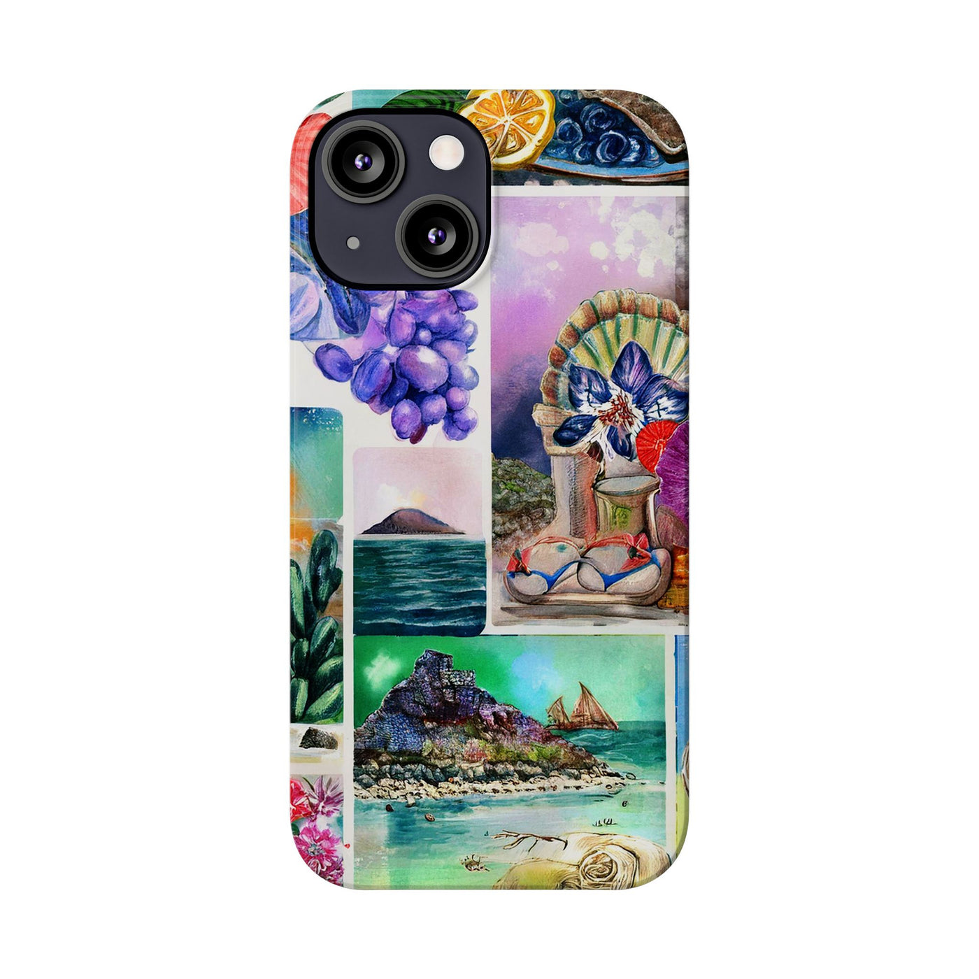 Slim Travel Coquette Collage Cute Phone Cases for Iphone  | iPhone 15 Case | iPhone 15 Pro Max Case, Iphone 14, Iphone 14 Pro Max, Iphone 13