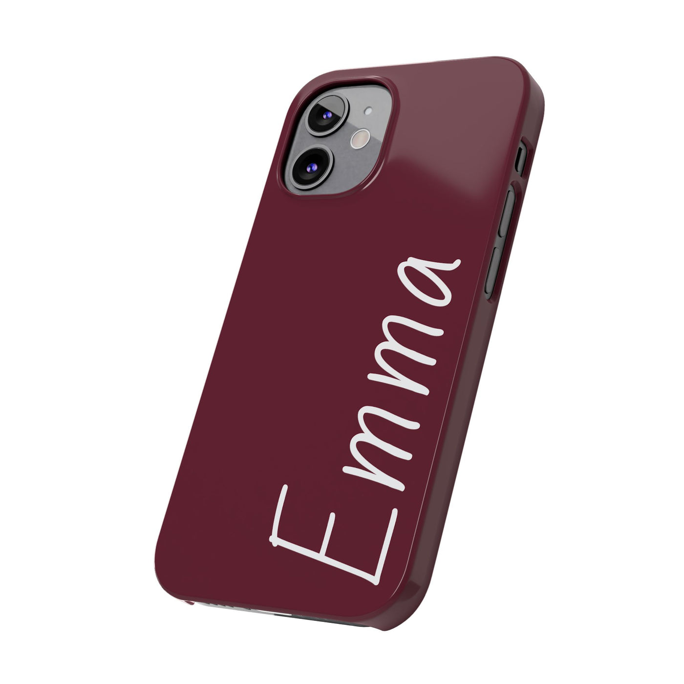 Personalized Initial Name Custom Slim Phone Cases for Iphone 16 Pro Max | iPhone 15 Case | iPhone 15 Pro Max Case, Iphone 14, 13, 12, 11, 10, 8, 7 - Studio40ParkLane