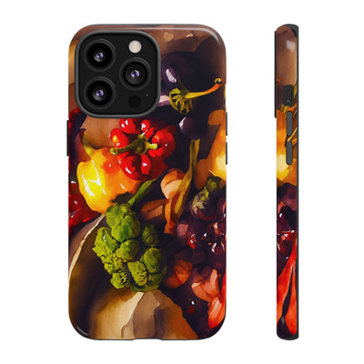 Impact Resistant, Fall Farm Vegetables, Cute Phone Cases for Samsung S24, S23, S22, S21, IPhone 15 pro Iphone 14 pro Iphone 13 IPhone 12 Iphone 11