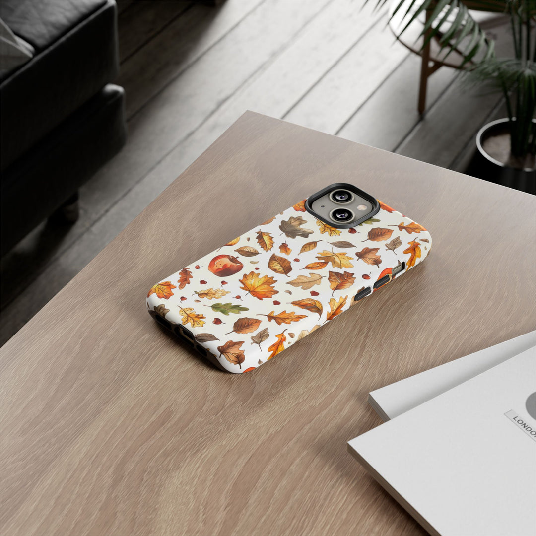 Autumn Fall Leaves Gift for Her Cute Phone Case for, Samsung Galaxy S24, S23, S22, S21, IPhone 16 Case | Iphone 15, Iphone 14, IPhone 13 Case - Studio40ParkLane