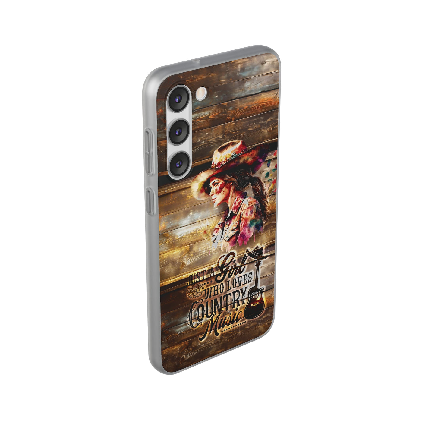 Cute Flexi Samsung Phone Cases, Country Music Inspiration Galaxy S23 Phone Case, Samsung S22 Case, Samsung S21 Case, S20 Plus